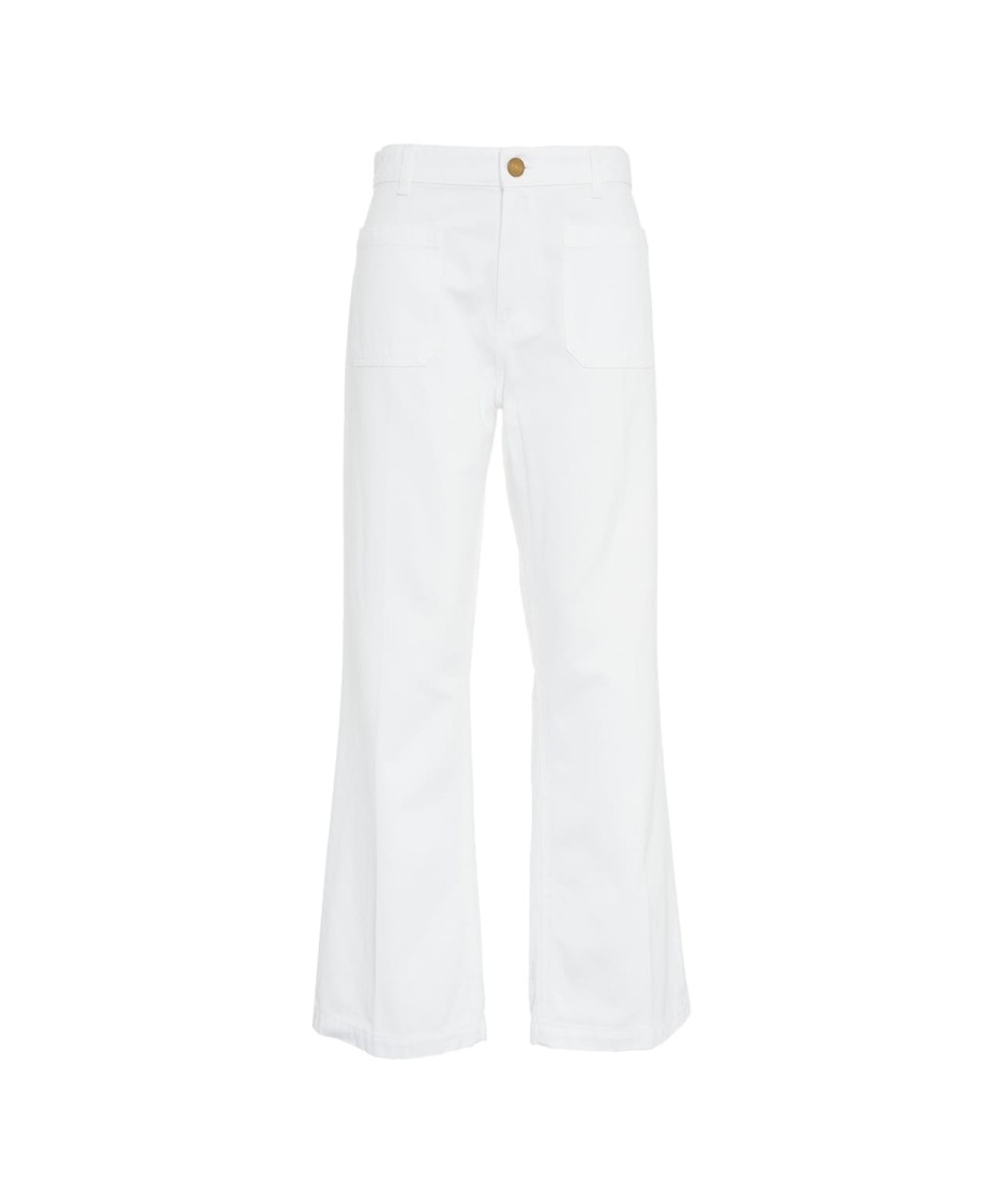 Seafarer Classic Fit Straight Leg Jeans In White