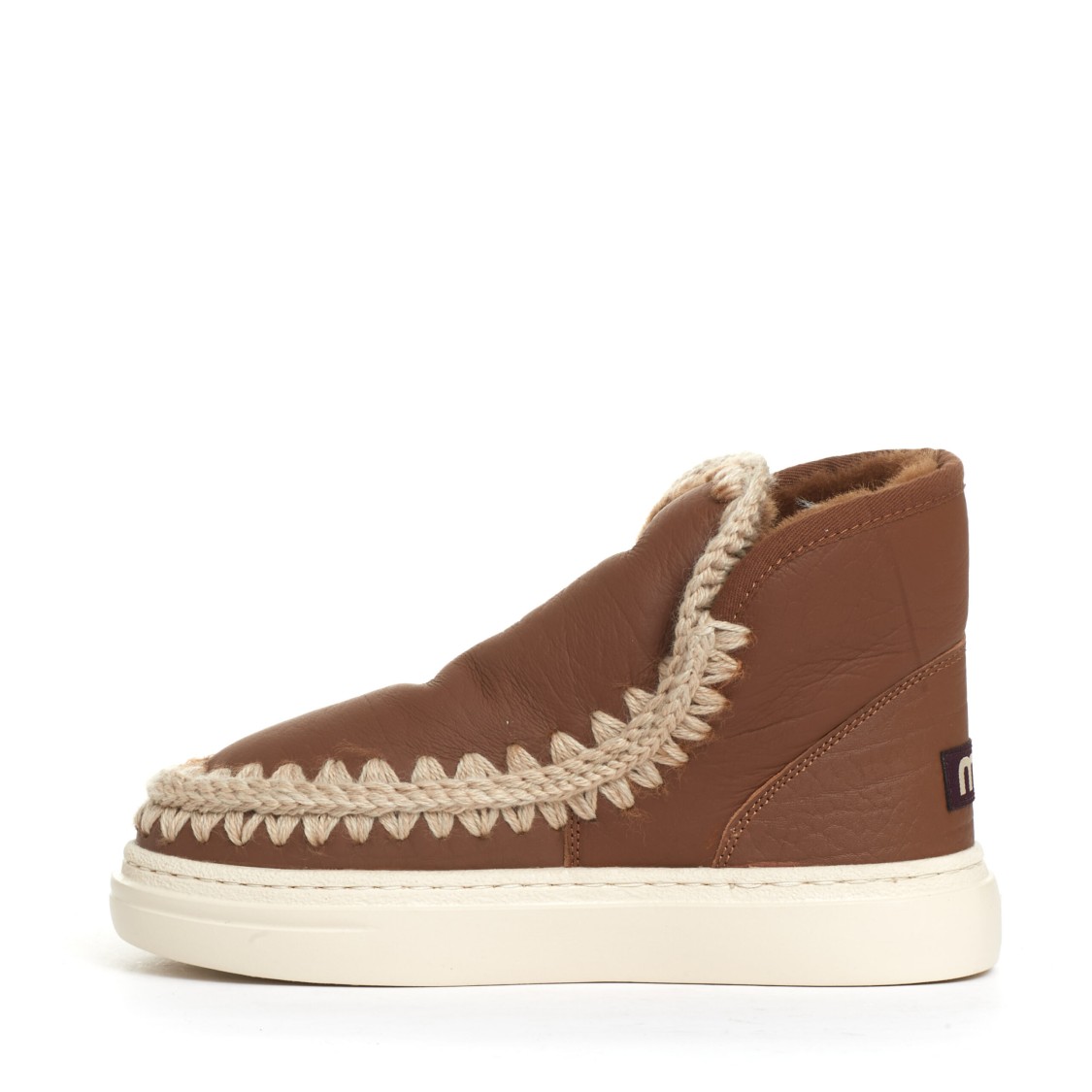 MOU MOU BOOT ESKIMO BOTTOM LEATHER SNEAKERS