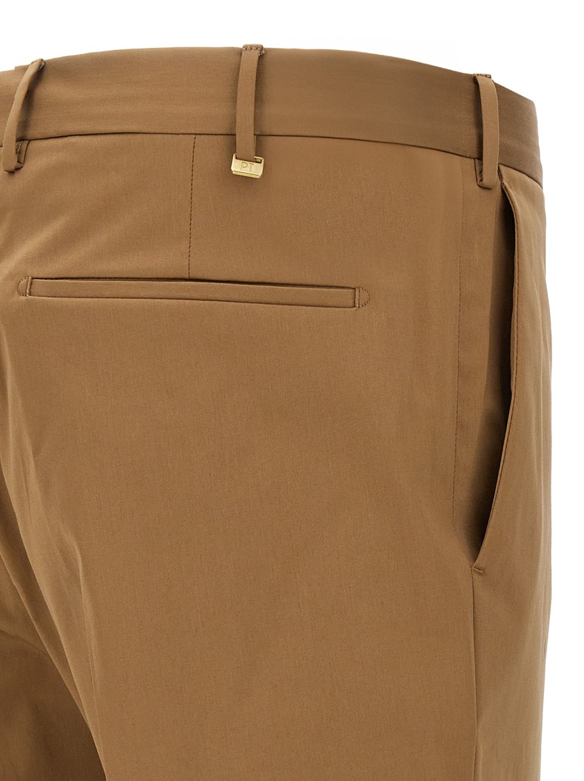 Pt Torino Trousers Stretch Cotton Back Pockets