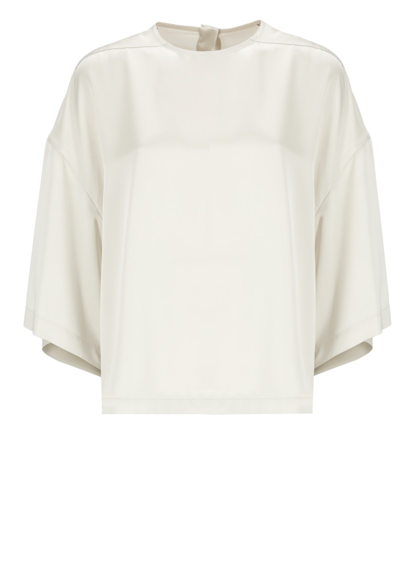 Rick Owens White Cotton T-shirt In White