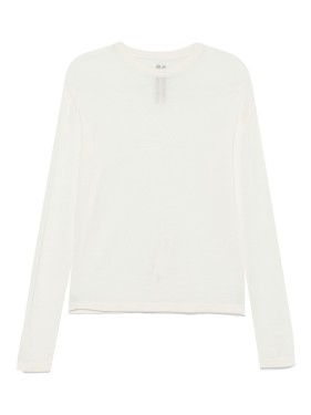 Rick Owens Relaxed-Fit Black Cotton T-Shirt With Classic