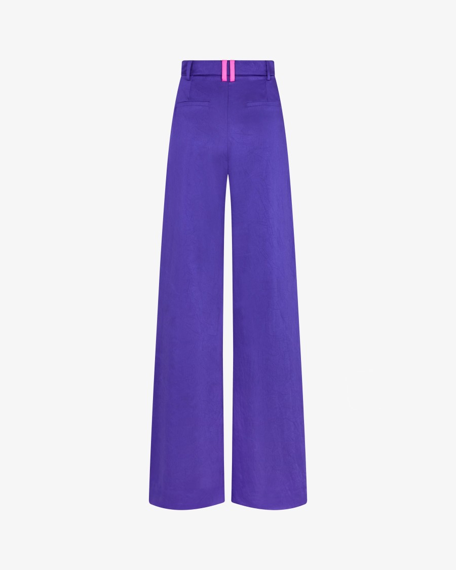 Serena Bute Bute Trouser '25 With High Waist And Flowing Wide-leg Design