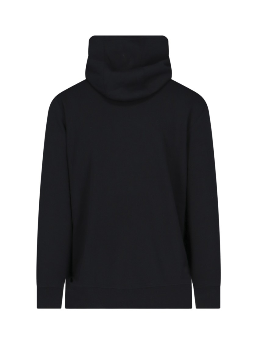 Shop Burberry Logo Hoodie – Black