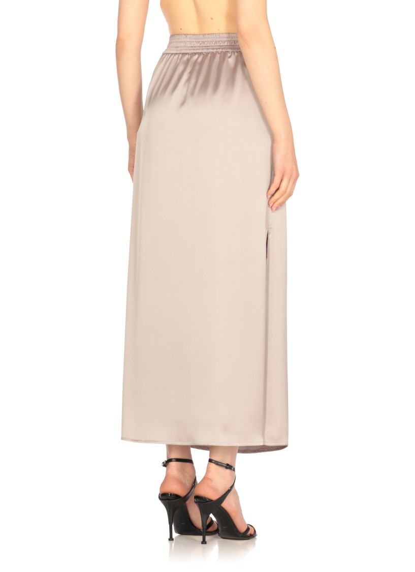 Herno Beige Skirt With Adjustable Drawstrings