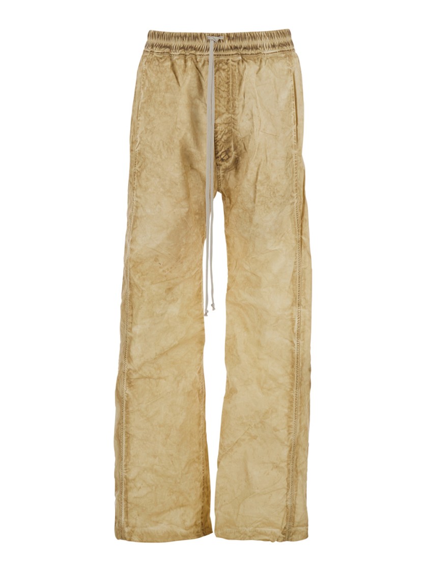 DRKSHDW DRKSHDW PUSHER PANTS WITH CRINKLED TEXTURE