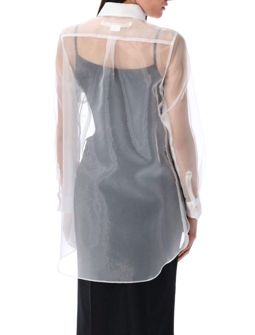 COMME DES GARÇONS COMME DES GARÇONS ORGANZA SHIRT 
