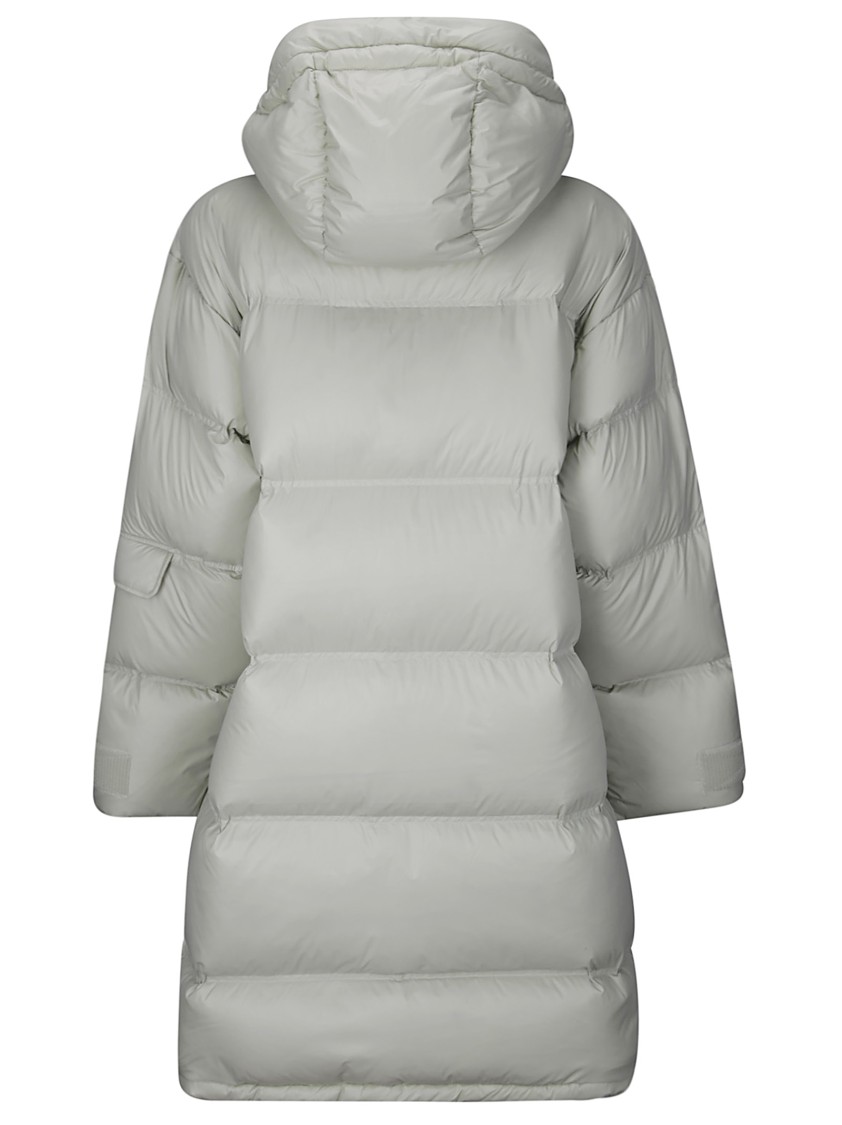 Holzweiler Long Oversized Puffer Jacket In Green