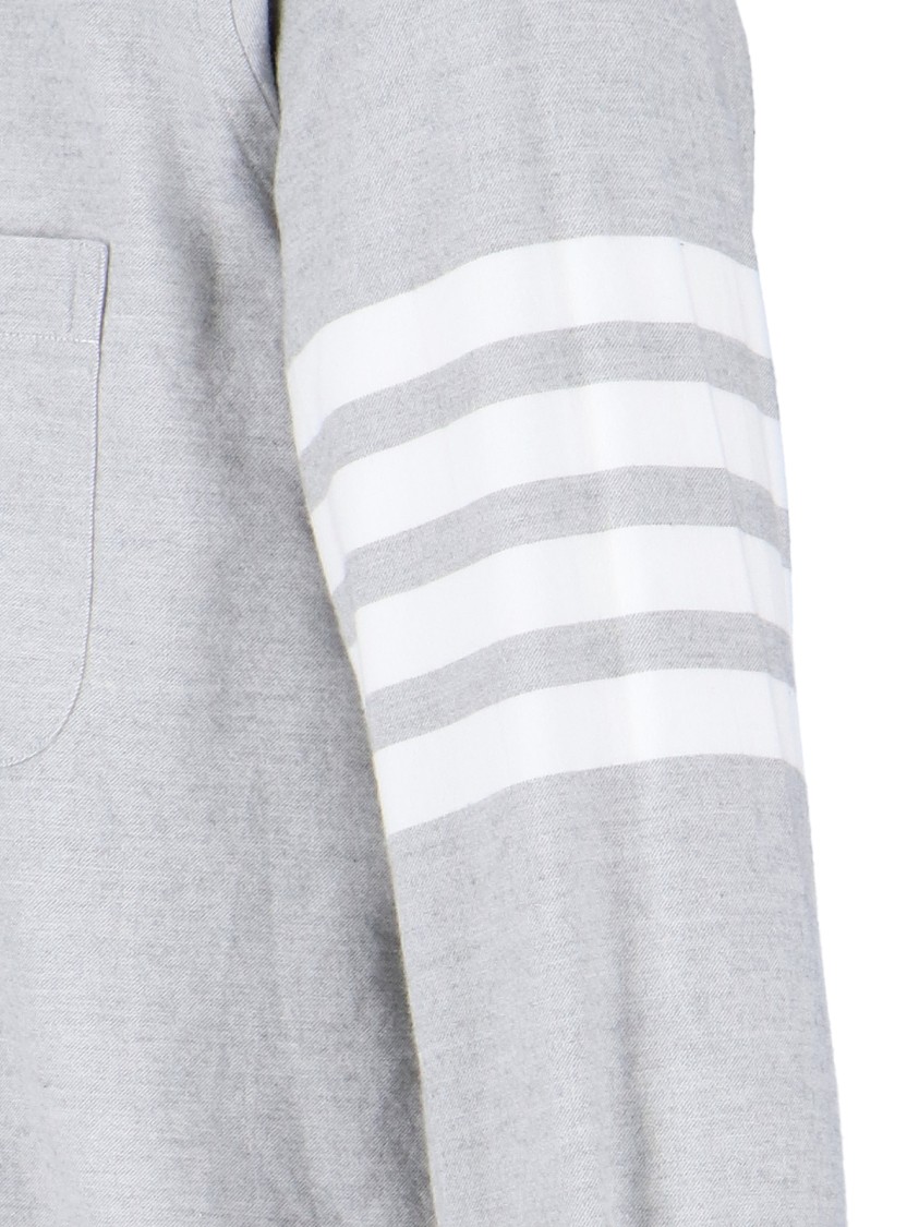 Thom Browne 4-bar Detail Shirt