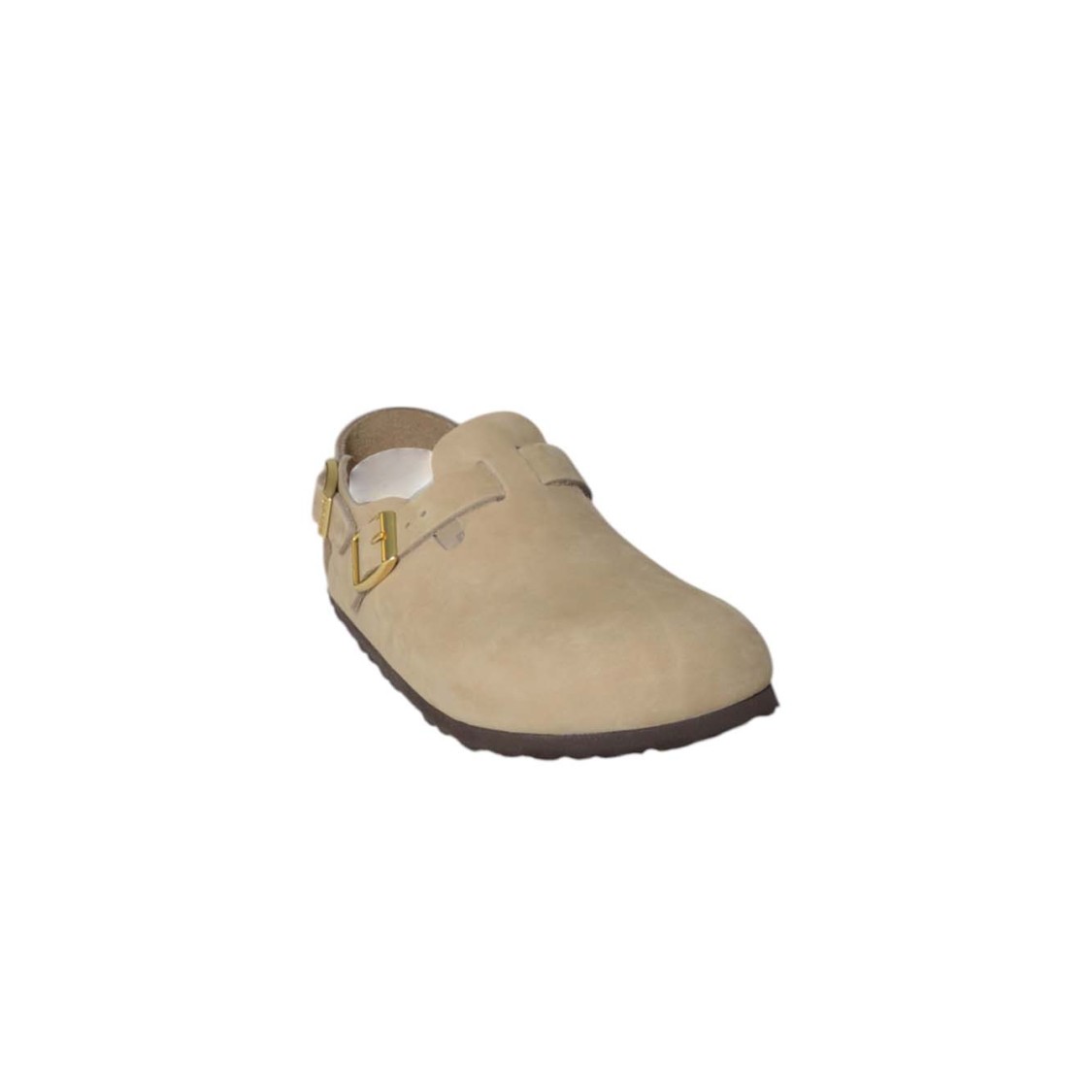 Birkenstock Sand Nubuck Leather Tokio Mules In Neutral