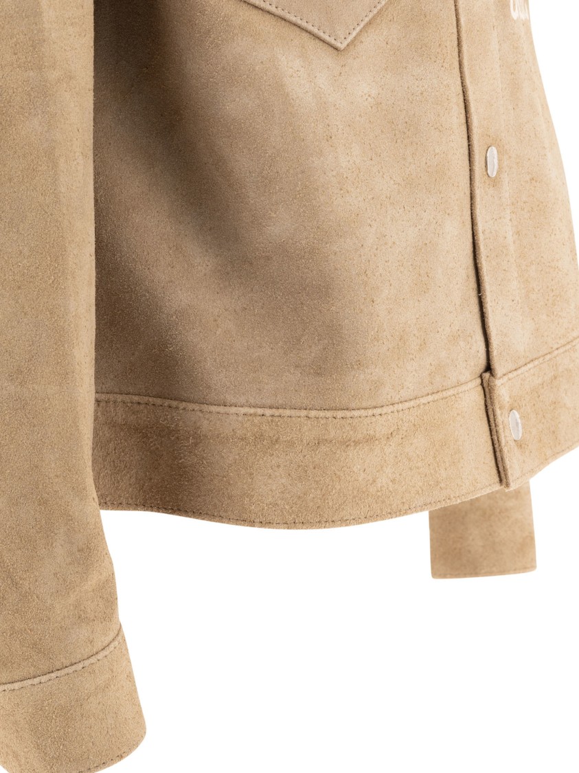 ジャケット・アウター HUMAN MADE SUEDE LEATHER JACKET Human Made Men's Suede Leather Jacket in Beige Human Made
