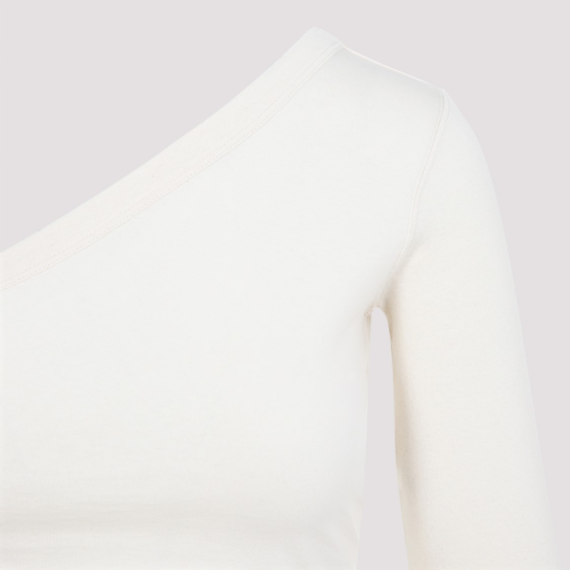 RICK OWENS RICK OWENS ASYMMETRICAL CROPPED TOP