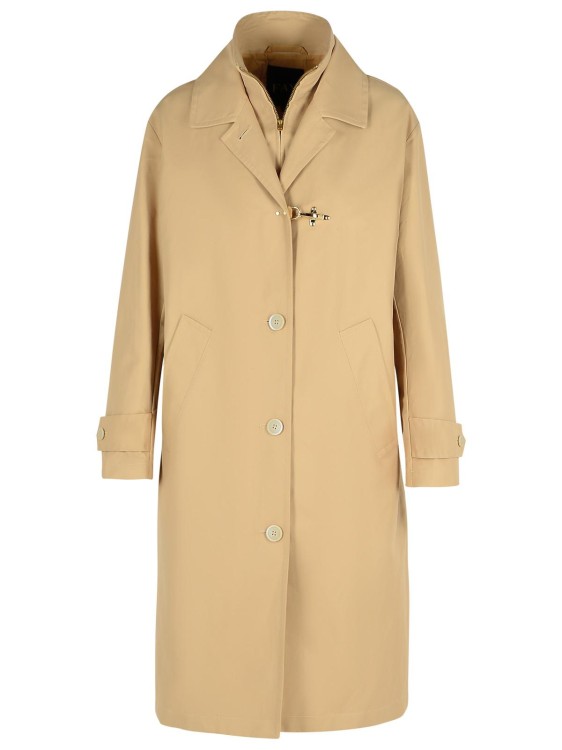 トレンチコート Fay Morning' Beige Polyamide Blend Parka Fay Morning' Beige Polyamide Blend Parka Trench Coat | THE LIST