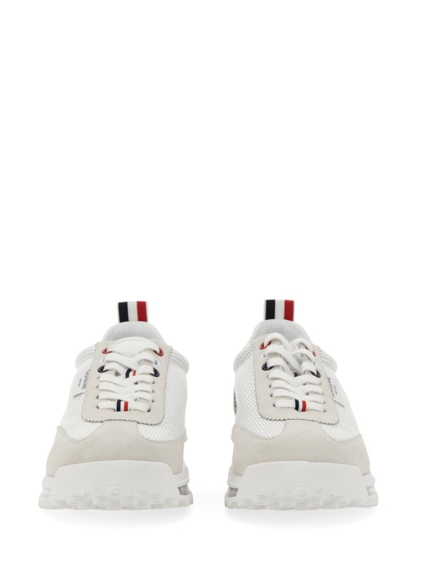 Thom Browne Tech Runner Sneaker In White