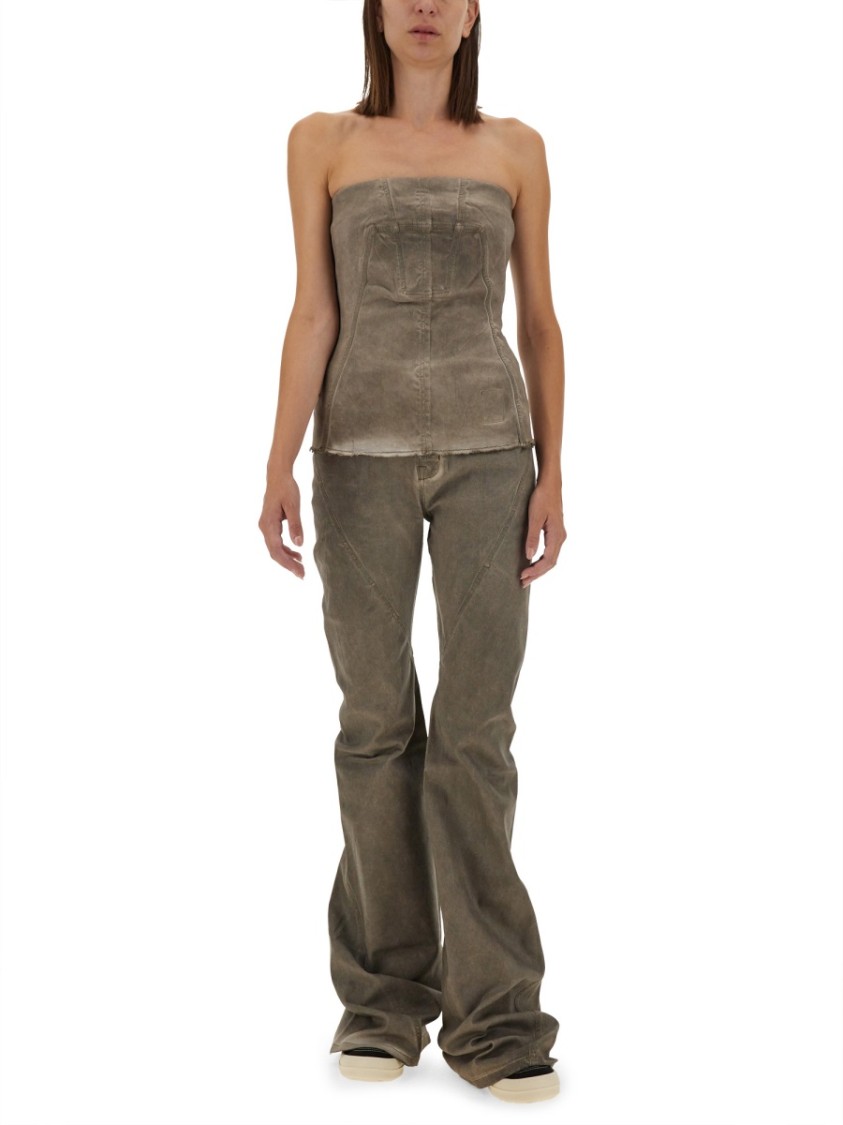 RICK OWENS DRKSHDW DRKSHDW BY RICK OWENS BOOTCUT DENIM PANTS