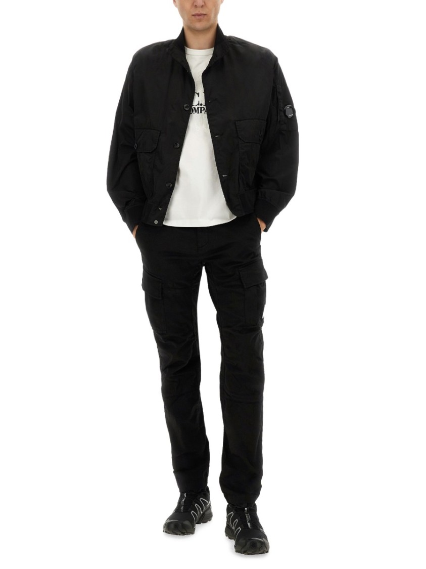 Shop C.p. Company Chrome-r Jacket In Black