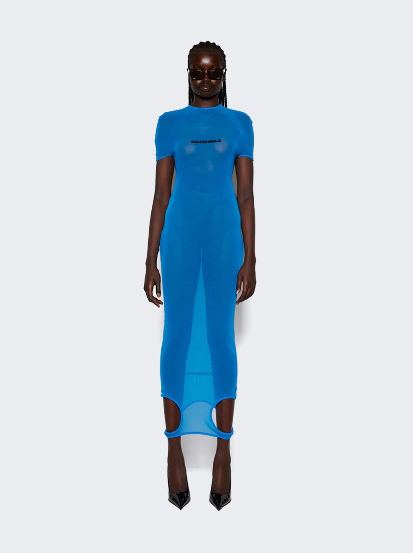 Jean Paul Gaultier Mesh Double Side Dress