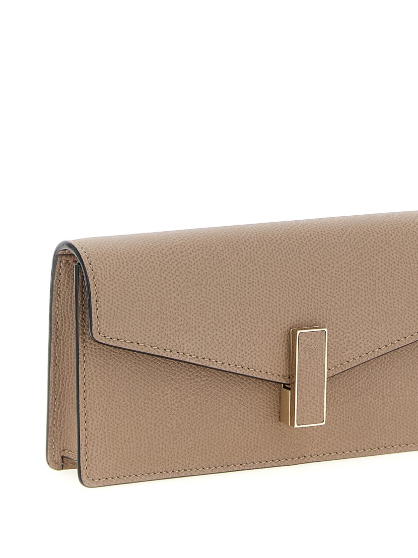 Valextra 'iside' Clutch In Neutral