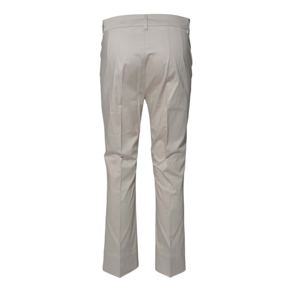 Shop Max Mara Felice Skinny Pants In Beige Satin
