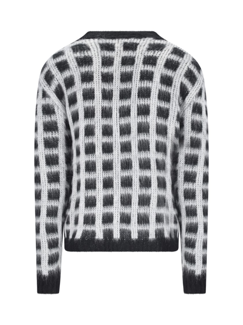 Shop Marni Mohair Cardigan – Black