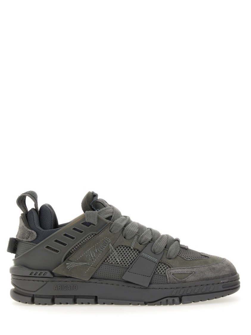 Shop Axel Arigato "patchwork Area" Sneakers In Grey