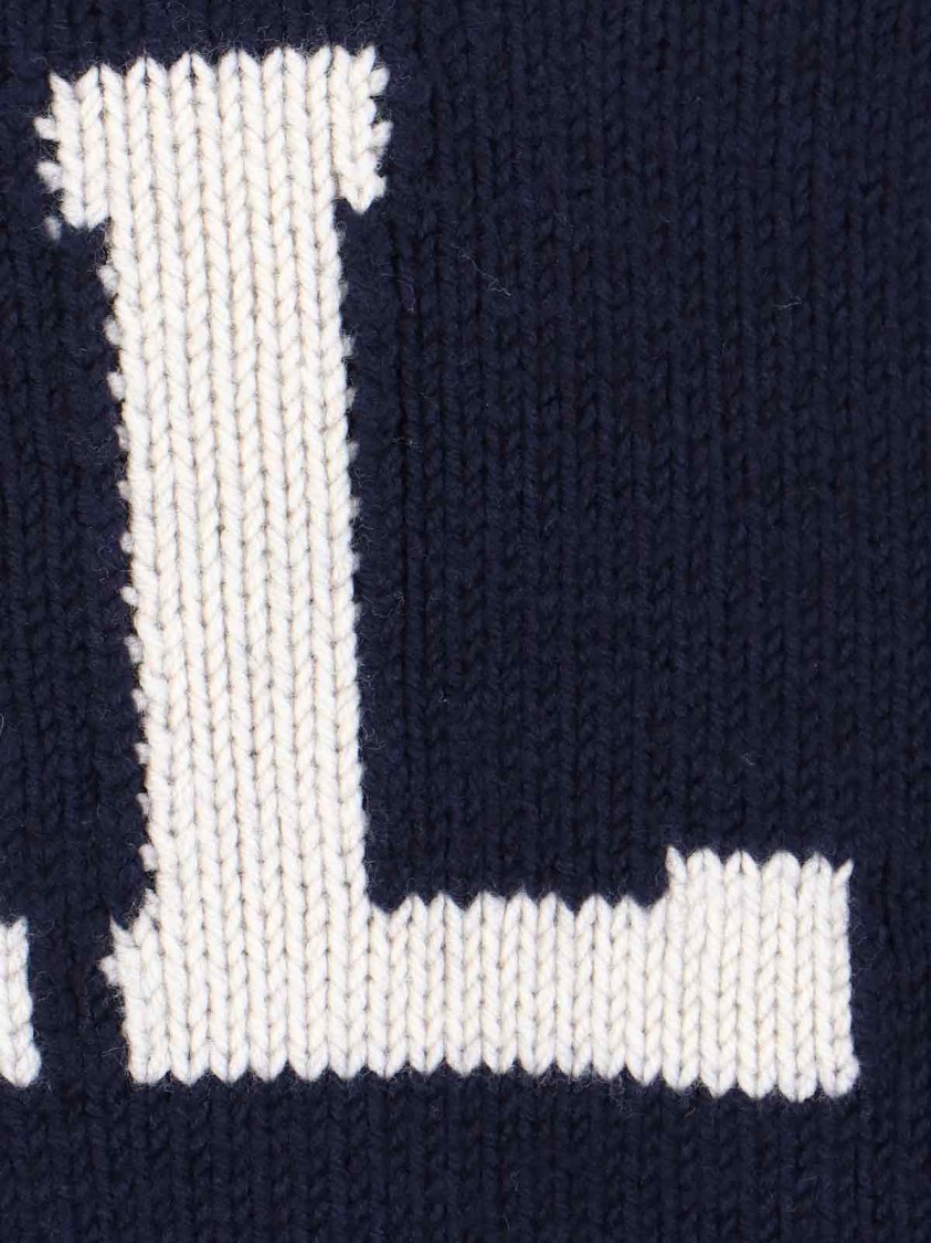 POLO RALPH LAUREN POLO RALPH LAUREN "LOGO" SWEATER – BLUE