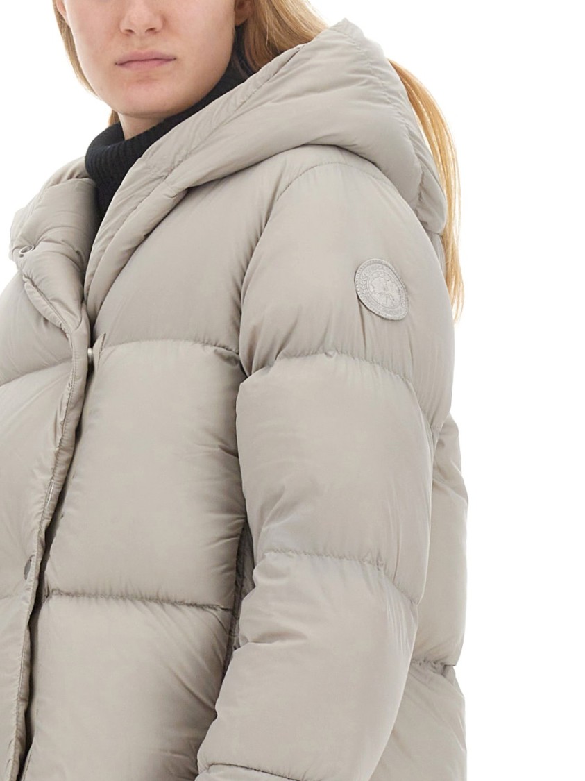 Shop Canada Goose "rhoda" Jacket In Grey