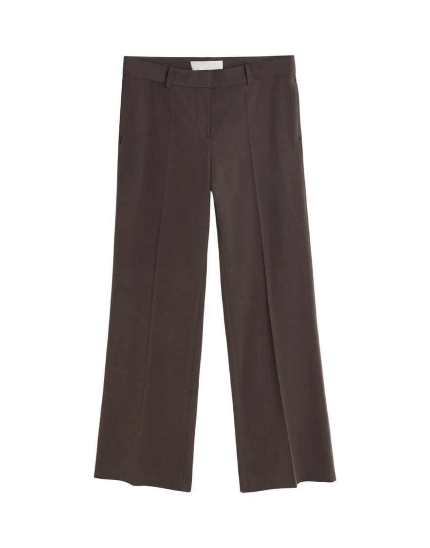 Our Legacy Wide-leg Silhouette Palazzo Pants In Brown