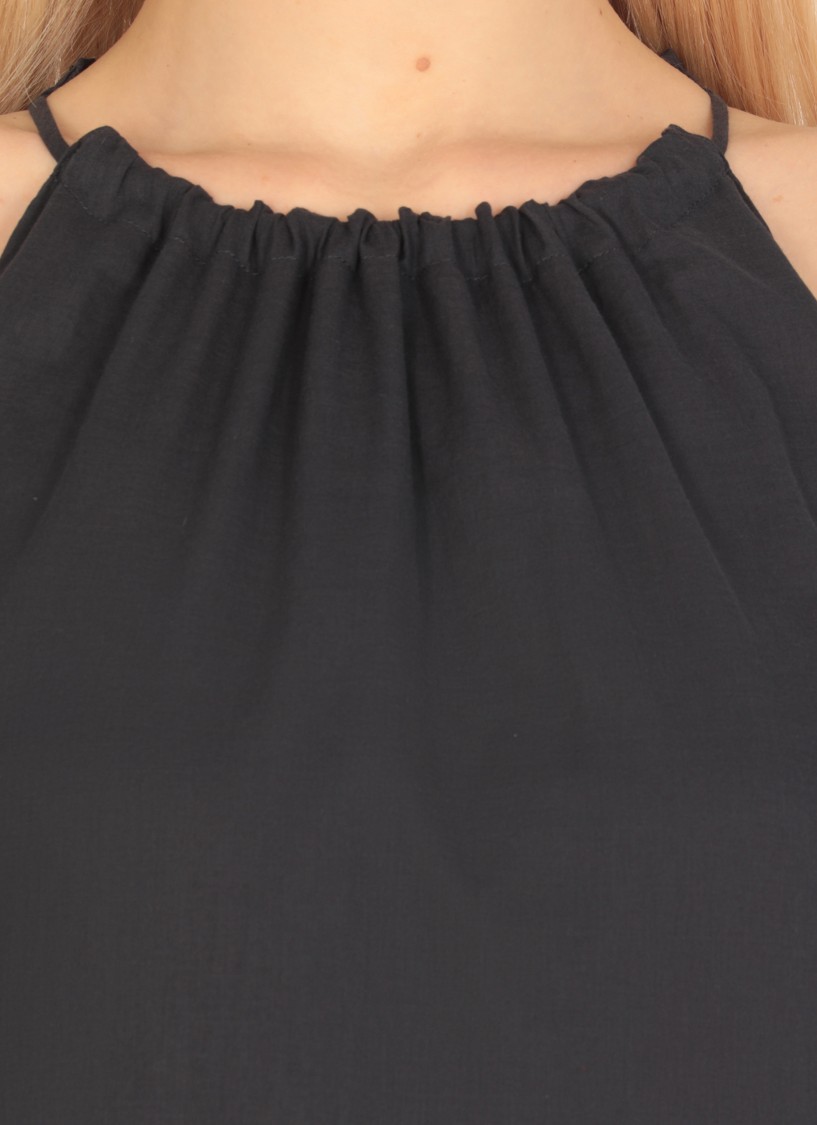 Shop Peserico Blue Cotton Dress