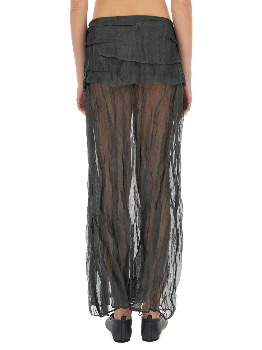 Paloma Wool Gray Mae Maxi Skirt In Black