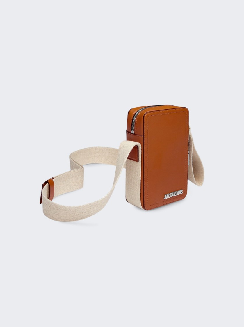 Jacquemus The Vertical Cuerda Crossbody Bag - Light Brown
