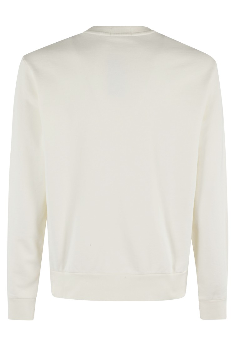Polo Ralph Lauren Polo Pony-embroidered Honeycomb Knit Jumper In White