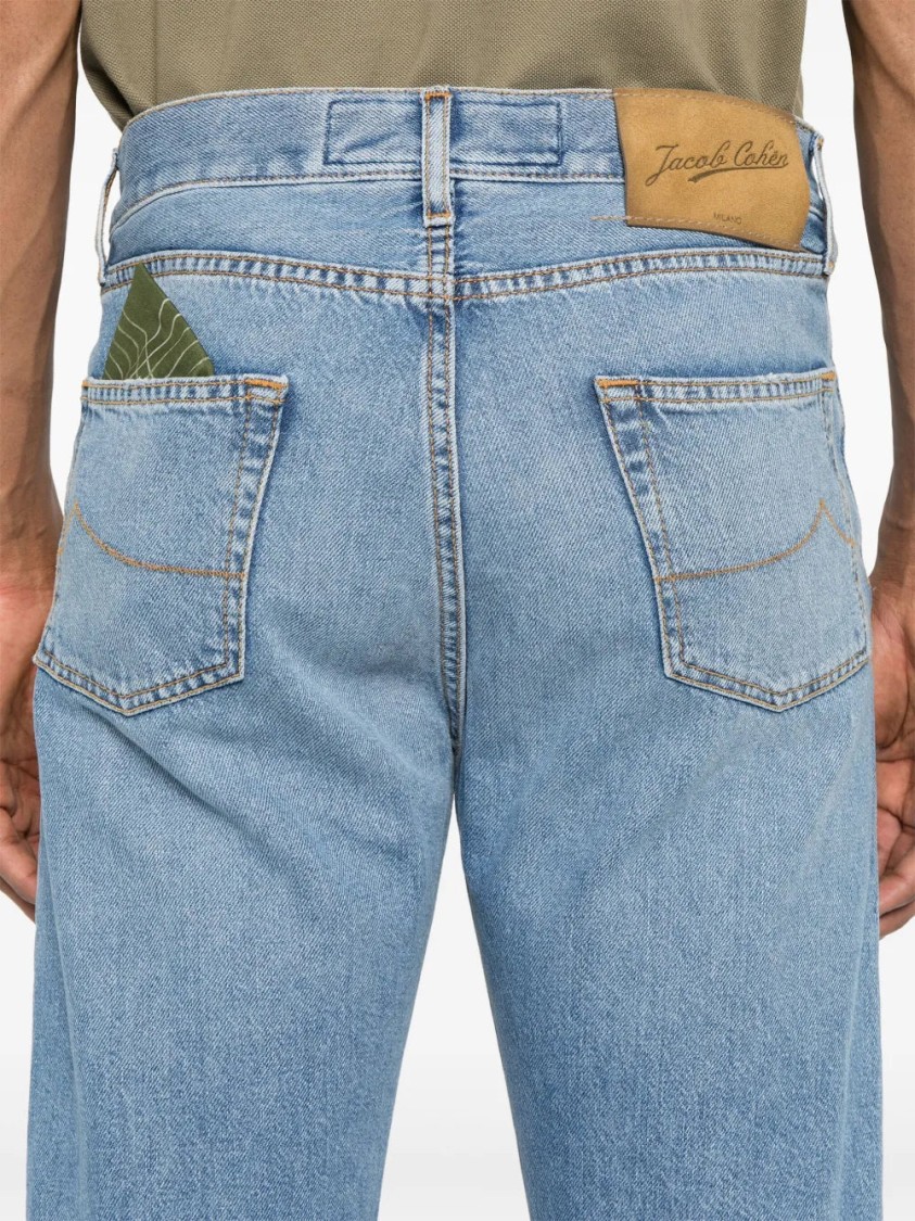 Jacob Cohen Indigo Blue Sean Jeans In Blue