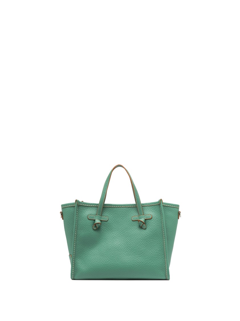 G.chiarini Marcella Marcella 32 Shopping Bag In Bubble Double Leather Mint