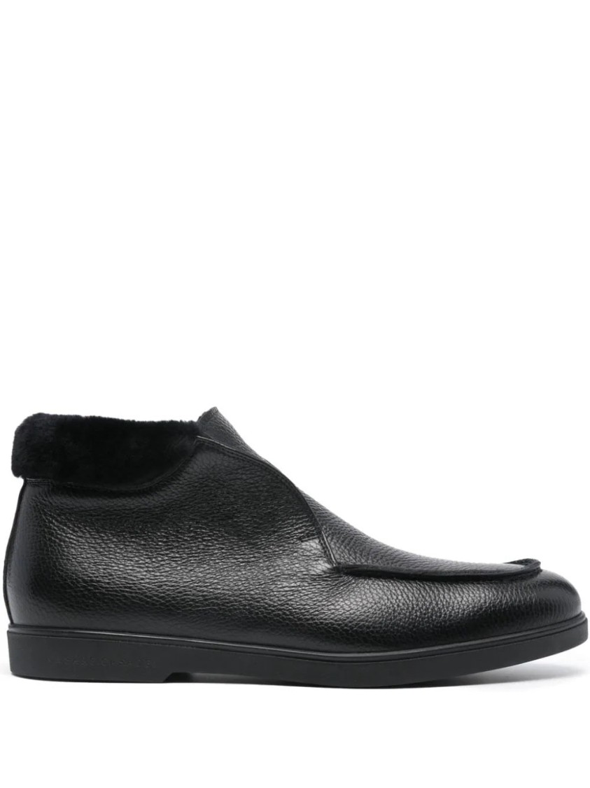 Casadei Cervo Booties In Black