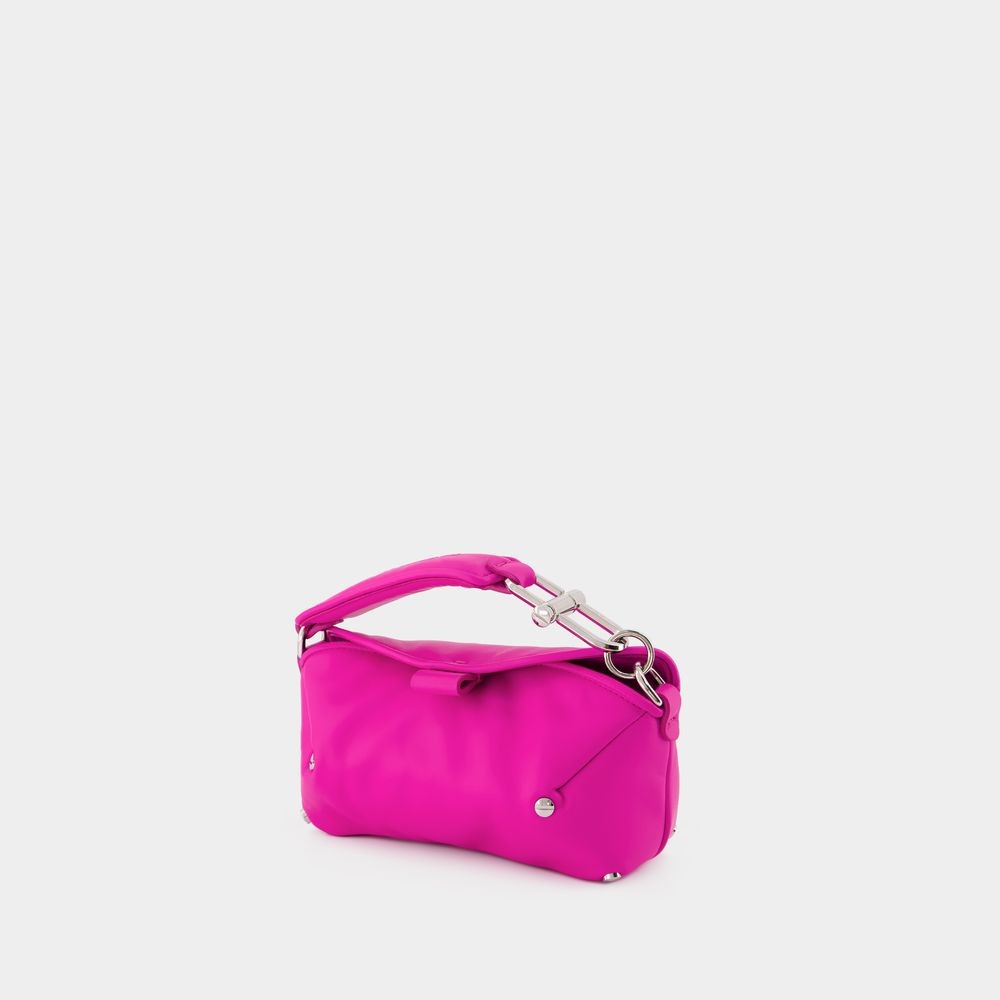 【関税込み】San Diego S Crossbody - Off White - Fuchsia - Le Off-white San Diego S Crossbody - Fuchsia - Leather In Pink
