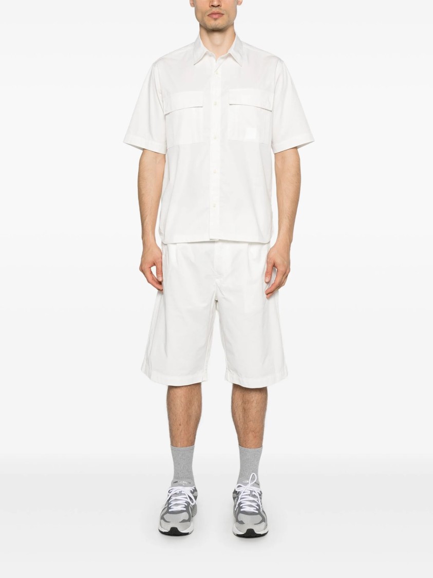C.p. Company C.p.company The Metropolis Series Stretch Piquet Polo In White