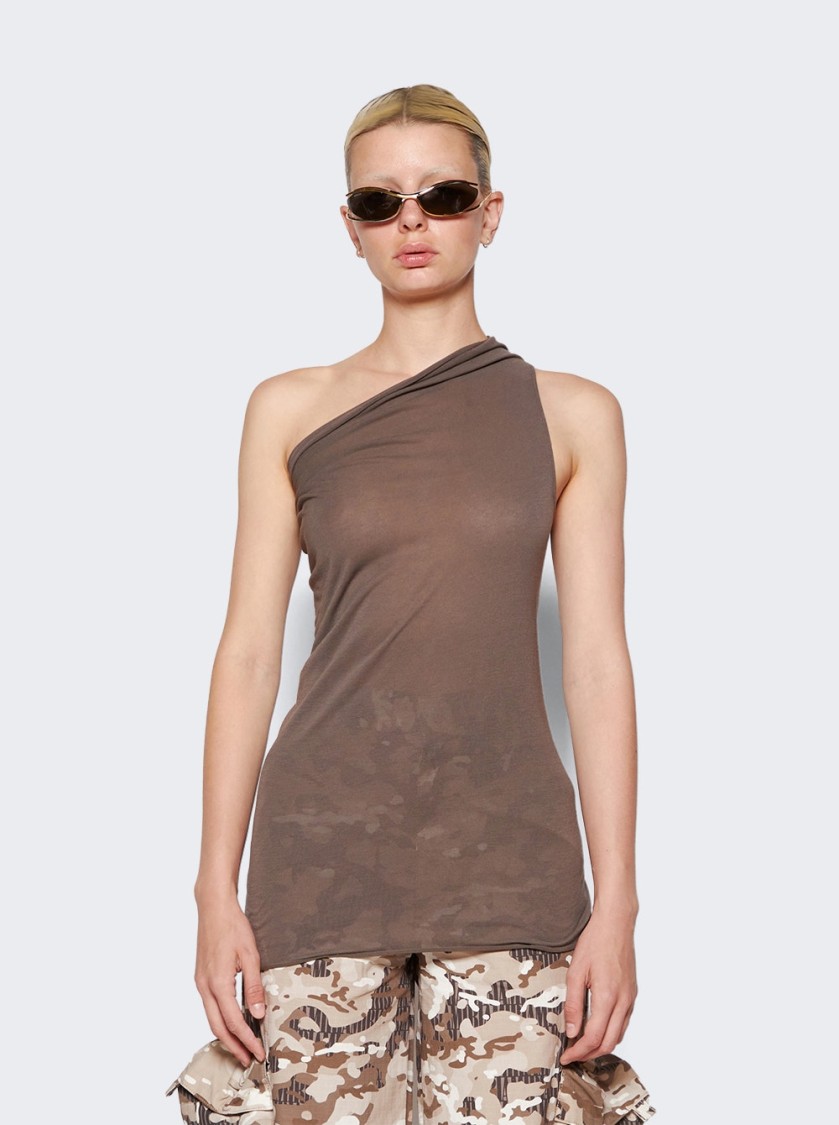 Rick Owens Green Porterville Athena Tank Top