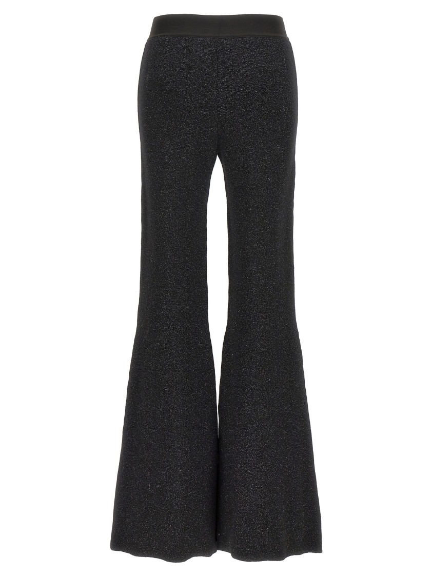 Palm Angels Logo Tape' Pants In Black