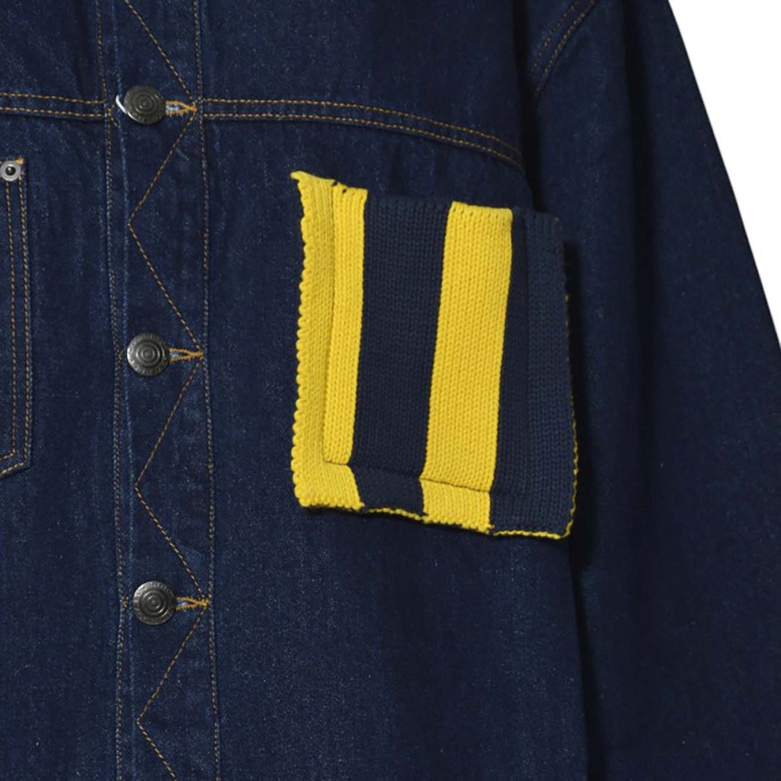 Charles Jeffrey Loverboy Cargo Jacket In Blue Denim | ModeSens