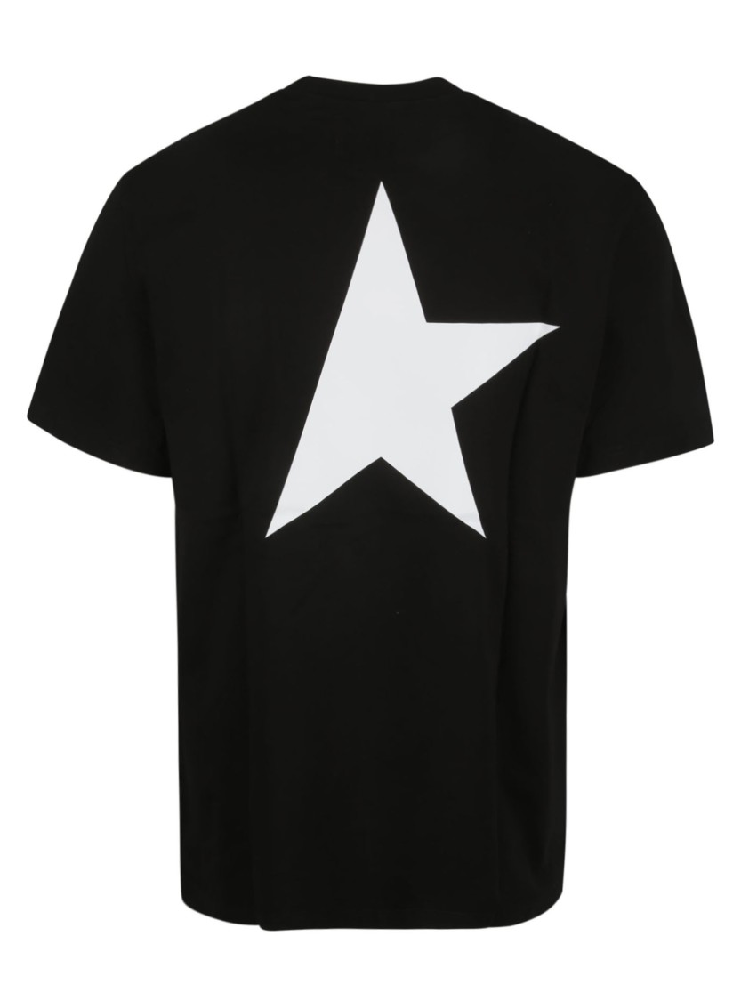 Golden Goose Classic Black T-shirt In Black