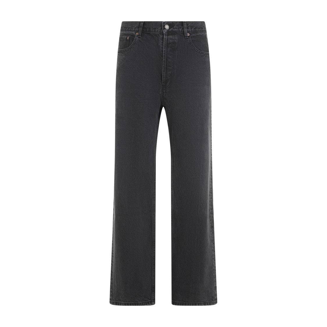 Saint Laurent Wide-leg Jeans With Classic Fit And Durable Cotton Fabric