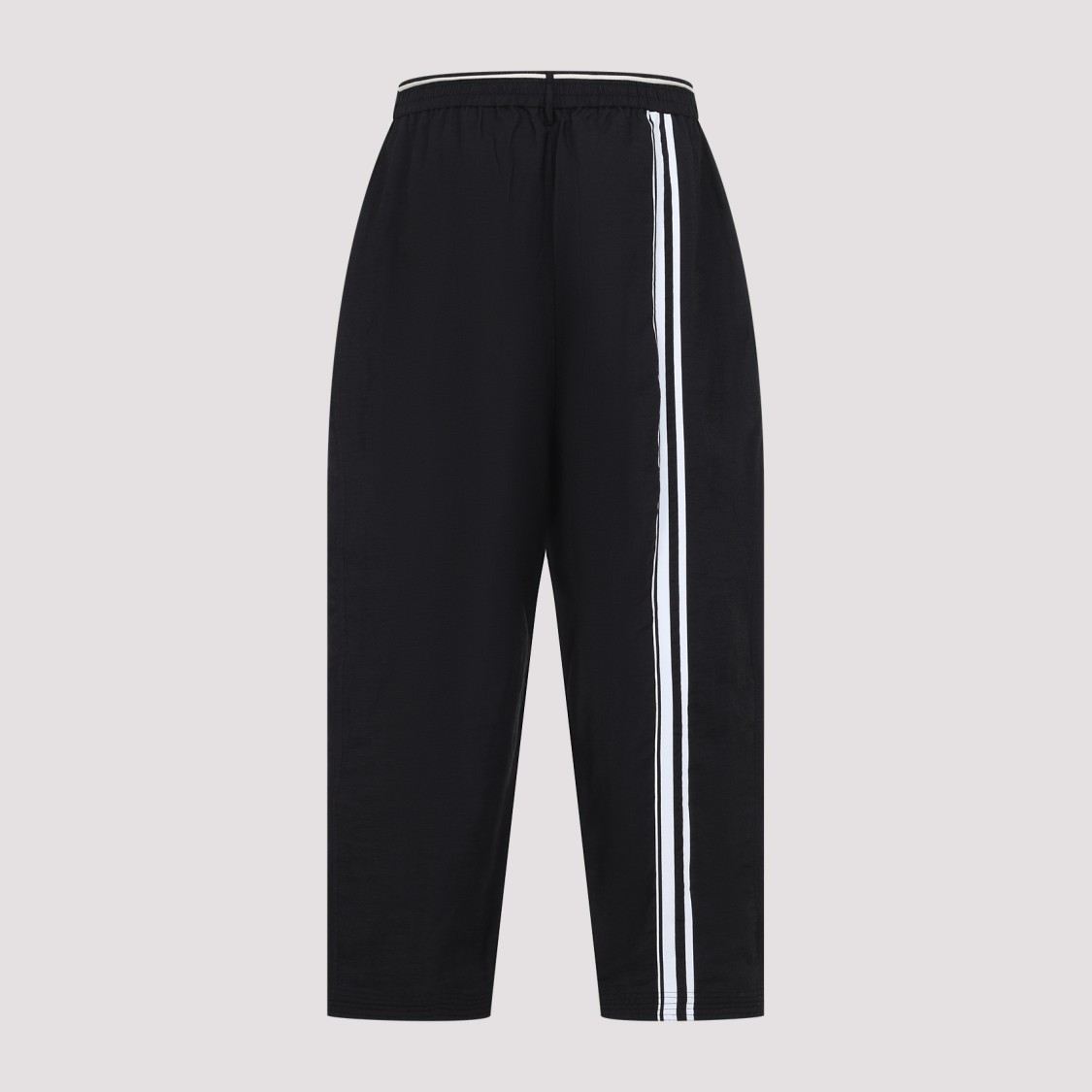 Mordecai Black Virgin Wool Pleated Drawstring Structured Wool Trousers In Black