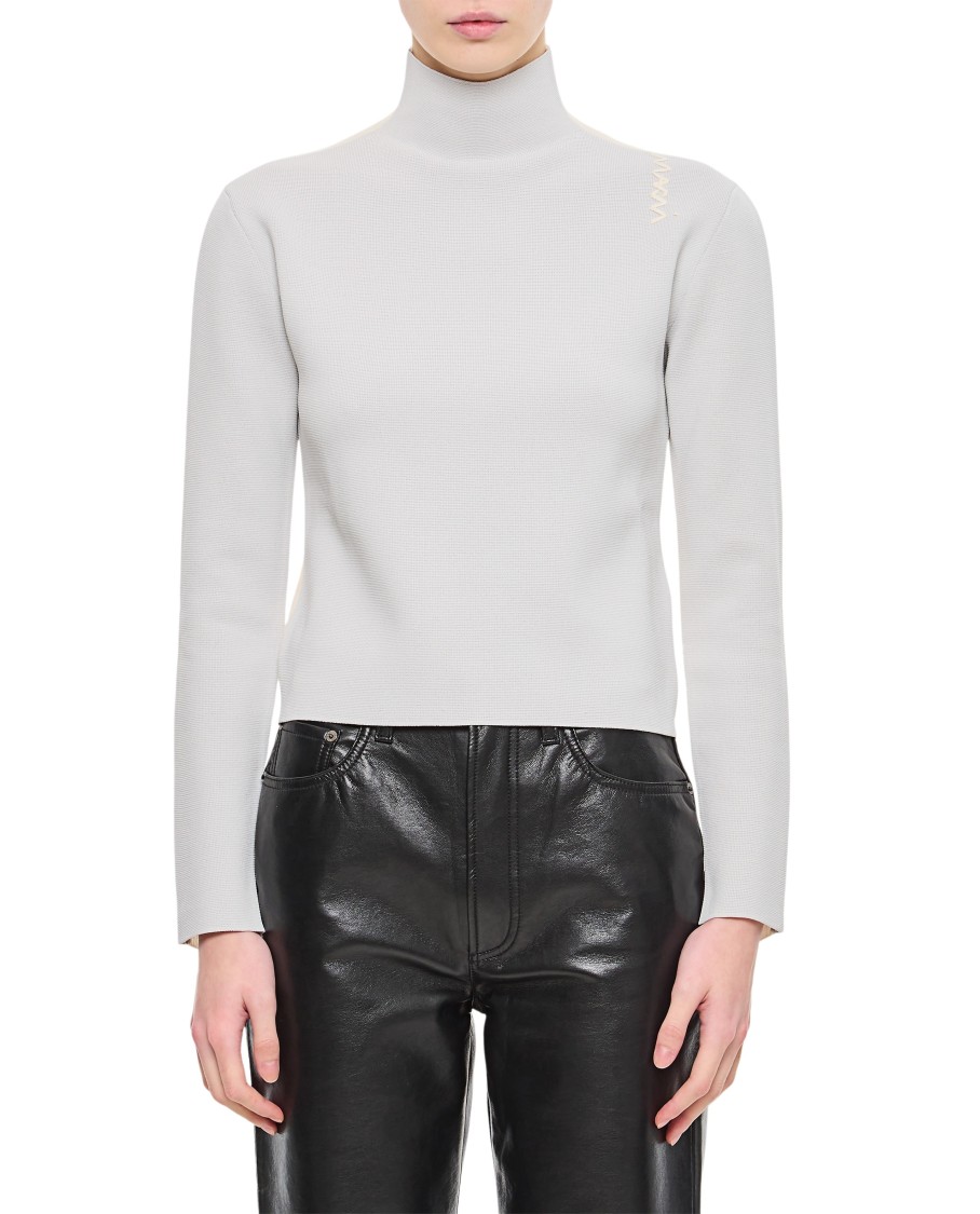 Marni Turtleneck Sweater In Neutrals
