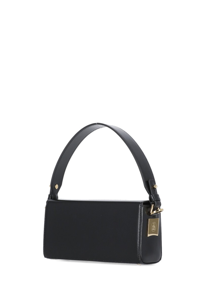 Shop Lanvin Nano Pencil Shoulder Bag In Black