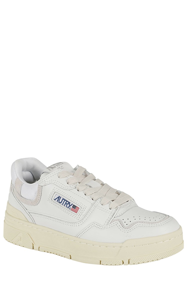 Shop Autry Clc Low-top Sneakers In White