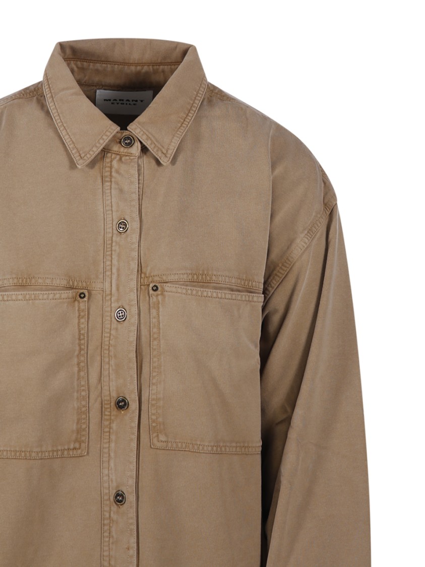 Isabel Marant Étoile Shirt Isabel Marant Etoile Woman Color Beige In Brown
