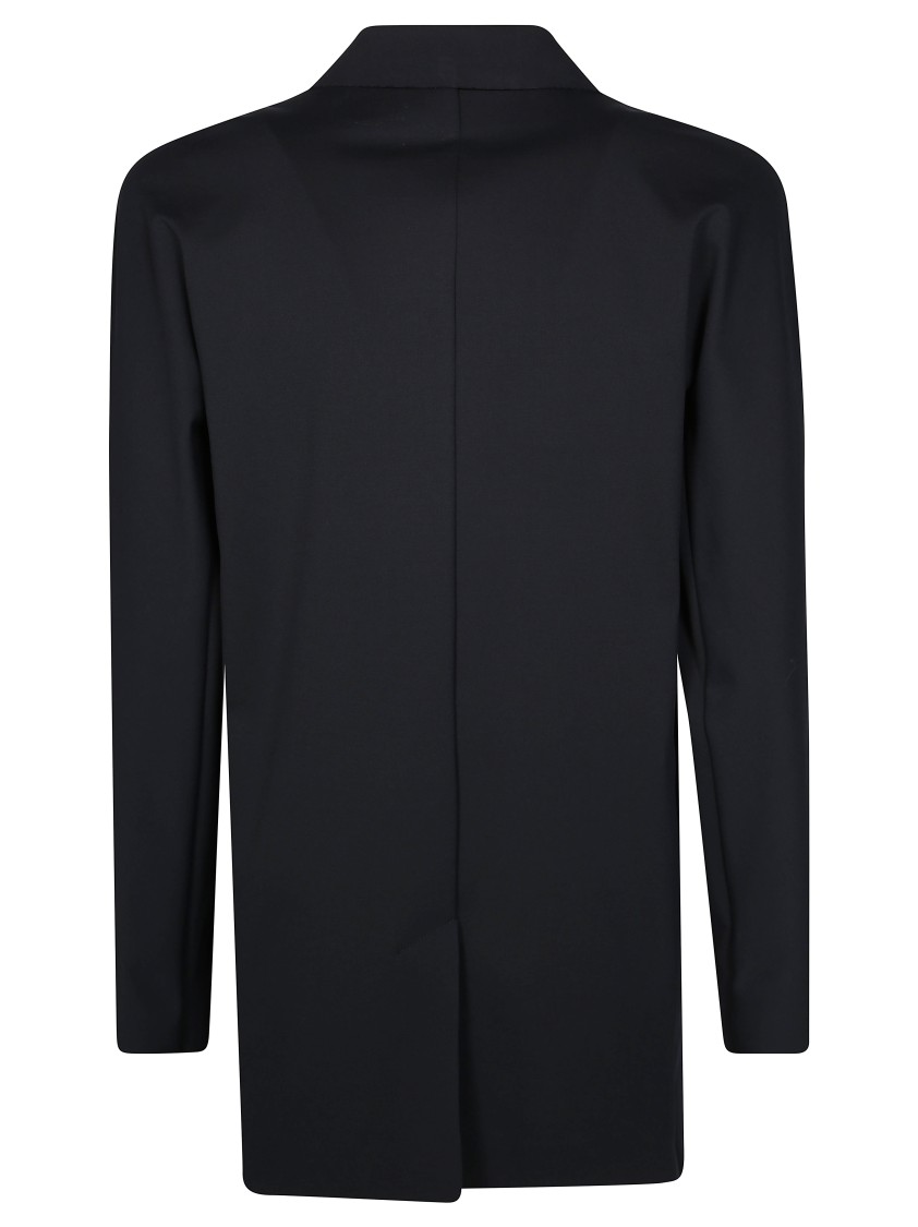 Max Mara Lesena Technical Fabric Jacket In Blue