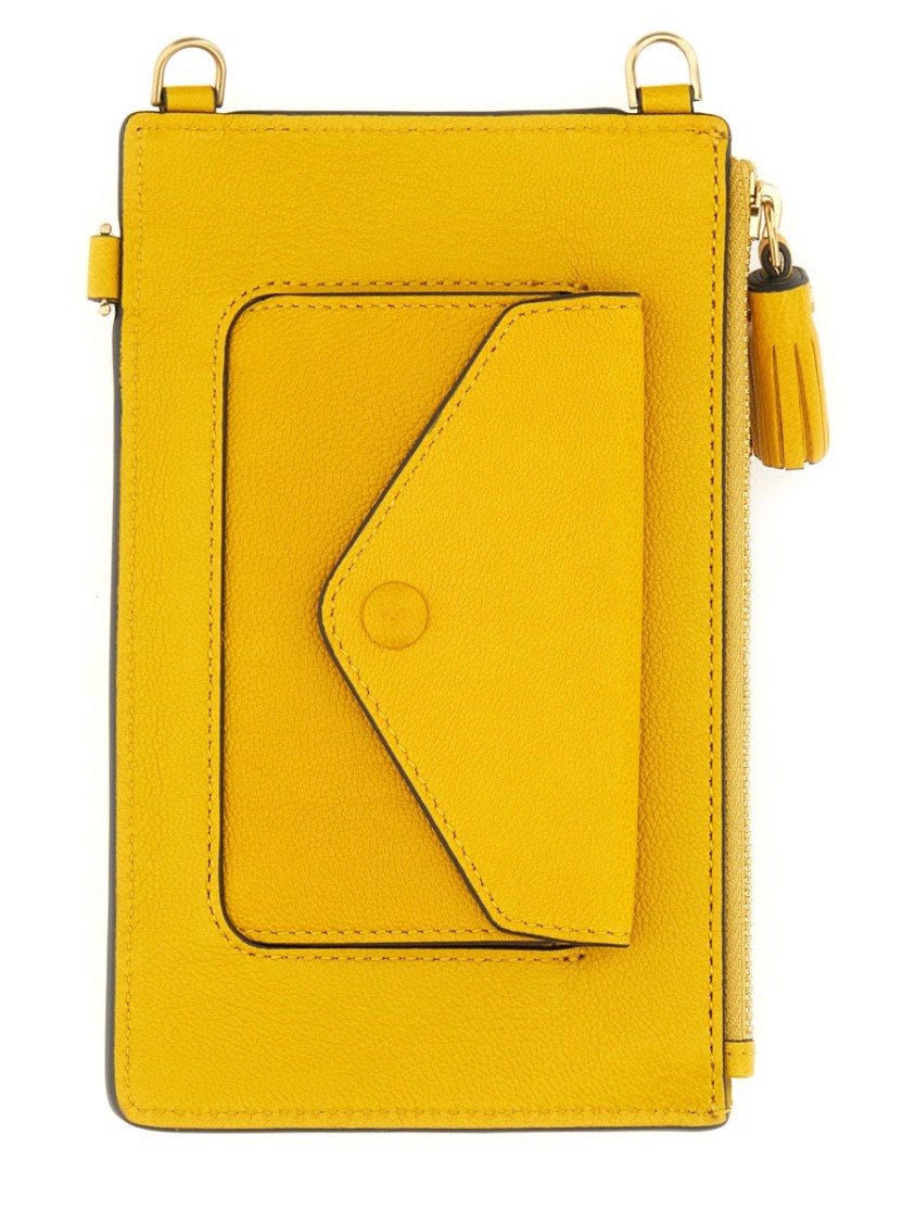 Shop Anya Hindmarch Phone Bag With Playful Monkey Design