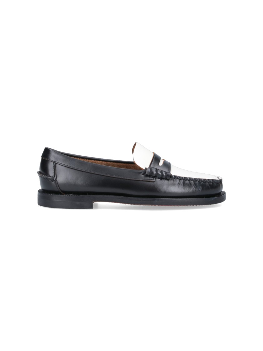 Sebago Classic Dan Loafer Black/white