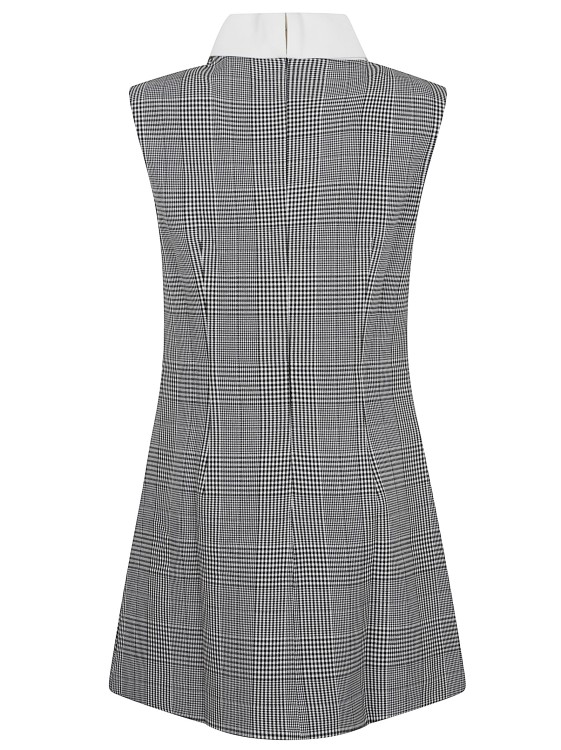 Self-Portrait お洒落 上品 Prince Of Wales チェックミニドレス Sleeveless Prince Of Wales Check Mini Dress – self-portrait